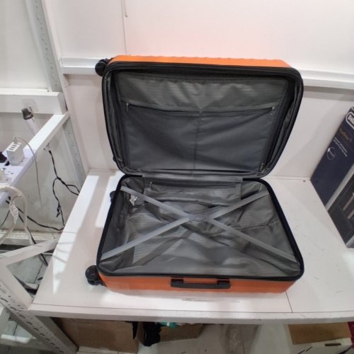 AMAZON BASICS HARDSIDE SPINNER SUITCASE LUGGAGE - 30" - ORANGE image 3