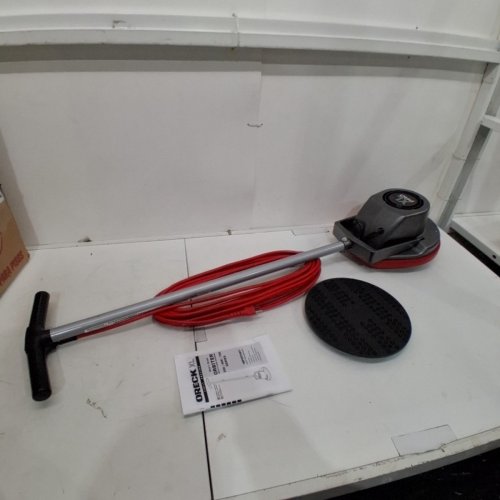 ORECK 550MC COMMERCIAL ORBITER FLOOR MACHINE WITH 13'' CLEANING PATH - 50FT CORD LENGTH - SILVER/RED (MODEL: ORB550MC) image 2
