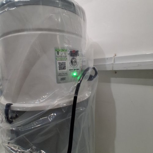 OVO HEAVY DUTY POWERFUL CENTRAL VACUUM SYSTEM- 750AIRWATTS - 35L - GREY\WHITE (MODEL: M5-2-OVO) image 2