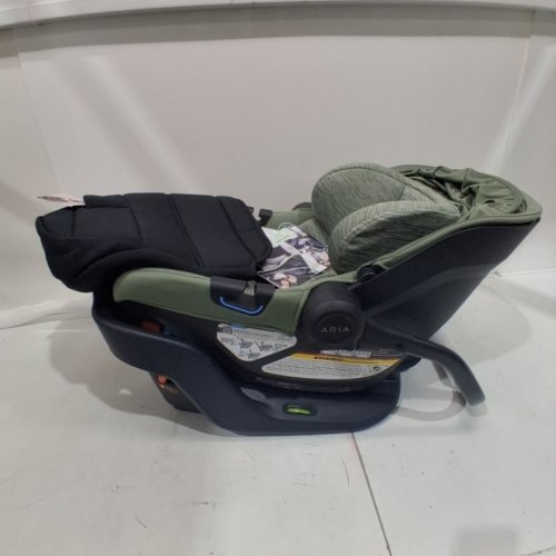 UPPABABY ARIA V2 LIGHTWEIGHT INFANT CAR SEAT + BASE - 4-22LB - GREEN (MODEL: 1002-ARI-CA-EVE) image 5