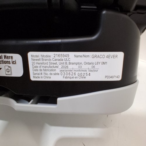 GRACO 4EVER 4-IN-1 CAR SEAT WITH RAPID REMOVE COVER IN LOFTON (MODEL:2165949) image 2