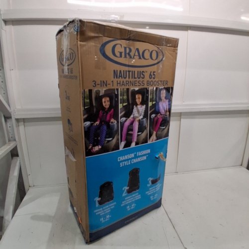 3-IN-1 GRACO NAUTILUS 65 HARNESS BOOSTER SEAT - 22-100LB - CHANSON FASHION (MODEL: 2168324) image 6