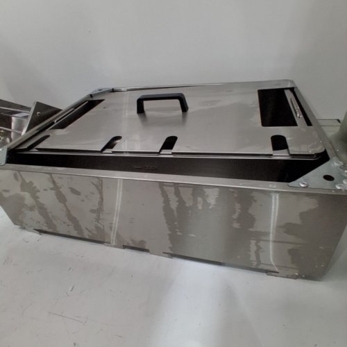 TANGME COMMERCIAL COUNTERTOP ELECTRIC STAINLESS STEEL DEEP FRYER WITH TEMPERATURE LIMITER - 20 L - 110 V - 3400W - STAINLESS STEEL (MODEL: 82) image 3