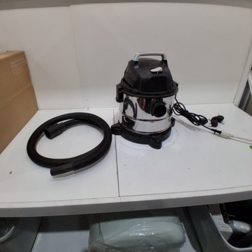 AMAZON BASICS STINALESS STEEL TANK WET AND DRY VACUUM - 4 GAL CAPACITY - SILVER/BLACK (MODEL:VO407S) image 3