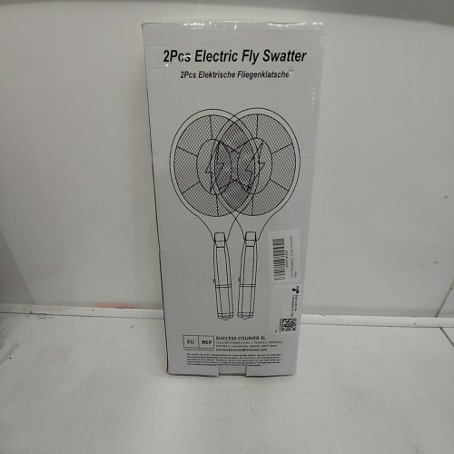 2PK ELECTRIC BATTERY OPERATED FLY SWATTER - YELLOW/BLACK image 4