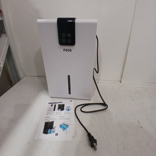 PSOS DEHUMIDIFIER FOR BASEMENTS WITH AUTO SHUT OFF AND 2 WORKING MODES - 900SQ.FT - WHITE (MODEL: PS-01SG) image 3
