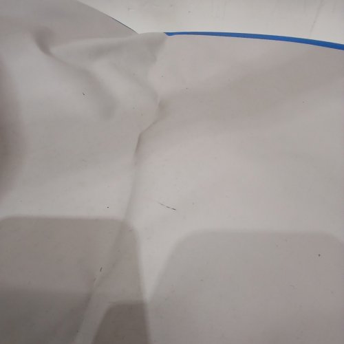 AKSPORT INFLATABLE AIR TRACK TUMBLING MAT FOR GYMNASTICS - 10FT X 40" - LIGHT BLUE/GREY image 2