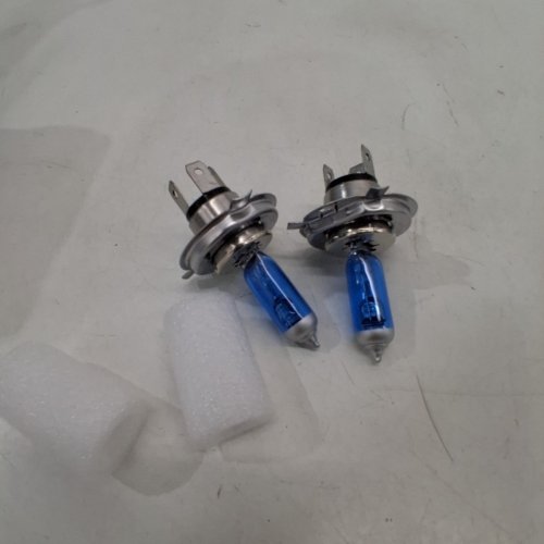 2PK DZG AUTOMOTIVE H4 HALOGEN HEADLIGHT BULBS 9003/HB2/HS1 - 5500K - WARM WHITE image 3