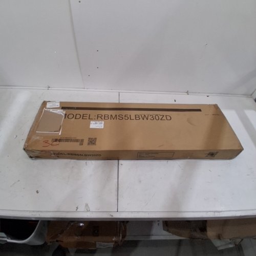 5-TIER STEEL GARAGE STORAGE SHELVING UNIT - 350LBS CAP PER SHELF - 72" - BLACK/BROWN (MODEL: RBMS5LBW30ZD) image 2