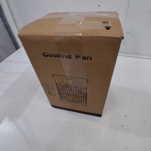 PERSONAL PORTABLE AIR COOLER CONDITIONER WITH 3 SPEEDS - 9W - 1.1L CAPACITY - WHITE/BLACK (MODEL: MX003) image 5