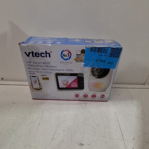VTECH SMART WI-FI 1080P BABY VIDEO MONITOR - 2.8" - WHITE (MODEL: RM2751) image 6