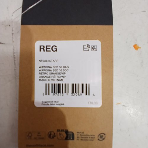 THE NORTH FACE SLEEPING BAG - REGULAR - RETRO ORANGE (STYLE: NF0A81CTARP) image 2