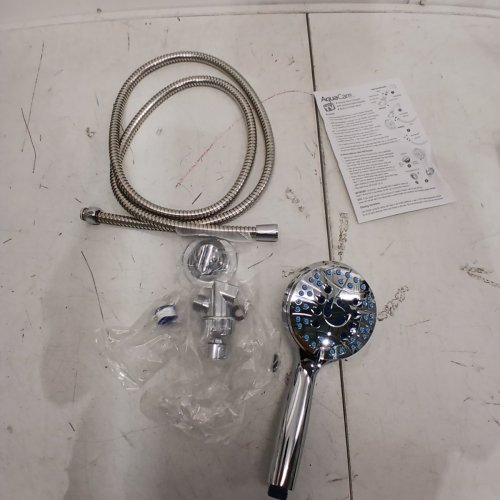 AQUACARE HIGH PRESSURE HANDHELD SHOWER HEAD - CHROME - (MODEL: 2639M) image 2