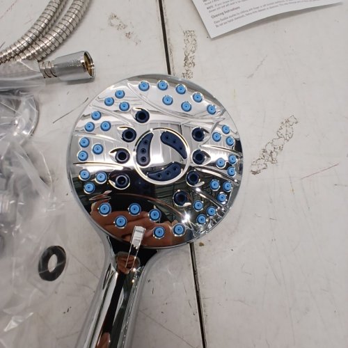 AQUACARE HIGH PRESSURE HANDHELD SHOWER HEAD - CHROME - (MODEL: 2639M) image 3