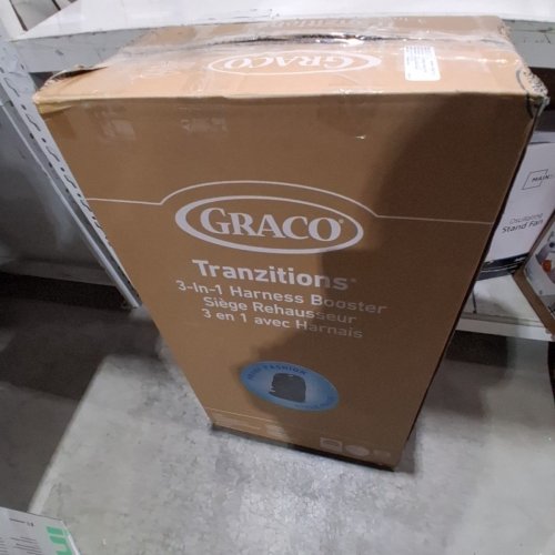 GRACO TRANZITIONS 3-IN-1 HARNESS/HIGHBACK/BACKLESS BOOSTER CAR SEAT - 100LBS MAX/CAP - BLACK (MODEL: 2035724) image 7