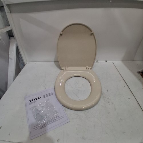 TOTO TRANSITIONAL SOFTCLOSE ELONGATED TOILET SEAT - BONE (MODEL: SS114#12) image 3