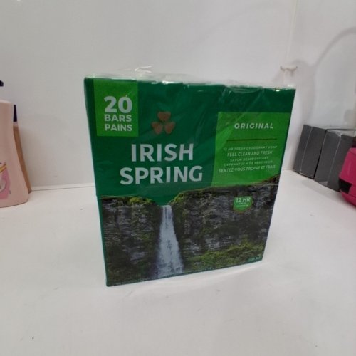 20PK IRISH SPRING CLEAN AND FRESH DEODORANT BAR SOAP -113G/EACH image 2
