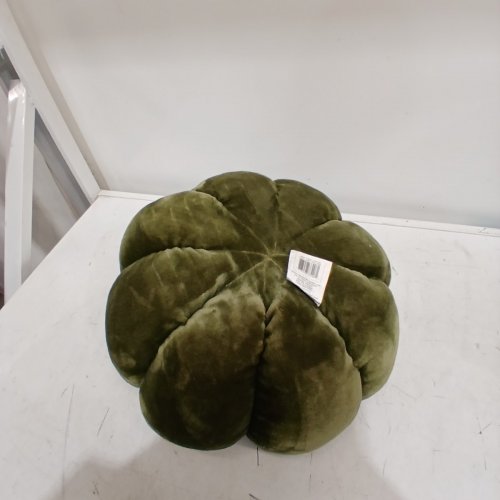 ORCHARD ROAD DECORATIVE PUMPKIN PILLOW - 13" X 15.7" - GREEN (ITEM: 2937586) image 3
