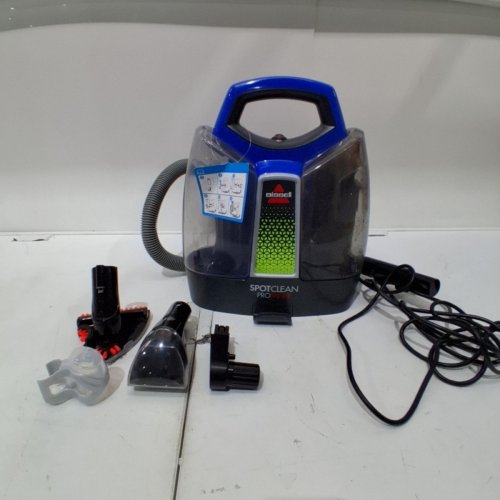 BISSELL SPOTCLEAN PROHEAT 3-IN-1 PREMIER CARPET/UPHOLSTERY CLEANER - BLUE/GREY (MODEL: 2694B) image 3