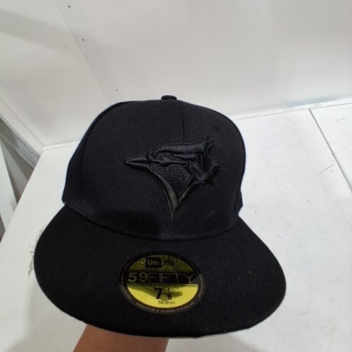 NEW ERA 59 FIFTY MLB TORONTO BLUE JAYS CAP - 7 1/8 - BLACK image 3
