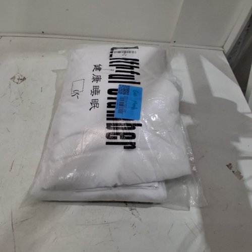 SOY BEAN COMFORTER - TWIN SIZE - WHITE/BLACK image 5