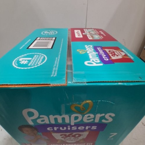 66PK PAMPERS CRUISERS 360° DIAPERS - SIZE 7 - MULTICOLOURED image 3