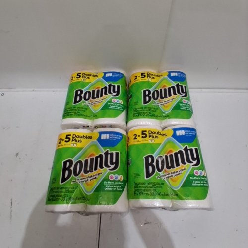 8PK (4 2PK) BOUNTY SELECT-A-SIZE DOUBLES PLUS PAPER TOWELS - WHITE image 2