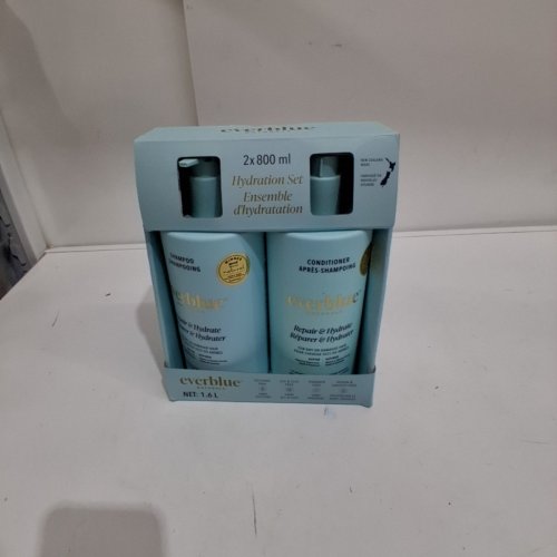 2PC EVERBLUE NATURALS REPAIR & HYDRATE SHAMPOO & CONDITIONER - 1.6L/EACH image 2