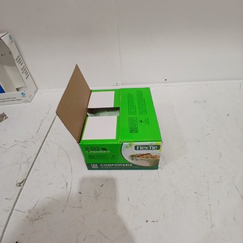 125PK AL-PACK FLEX-TIE COMPOST FOOD WASTE BAGS - 16" X 17" image 2