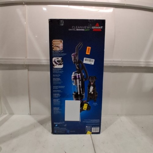 BISSELL CLEANVIEW SWIVEL UPRIGHT MULTI-CYCLONIC VACUUM - PURPLE (MODEL: 2258C) image 5