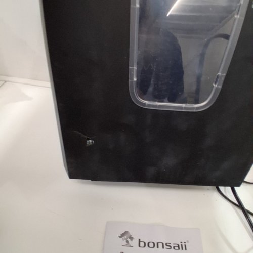 BONSAII 6-SHEET CROSSCUT PAPER AND CREDIT CARD PAPER SHREDDER - 3.4 GAL - BLACK (MODEL: C237-B) image 5