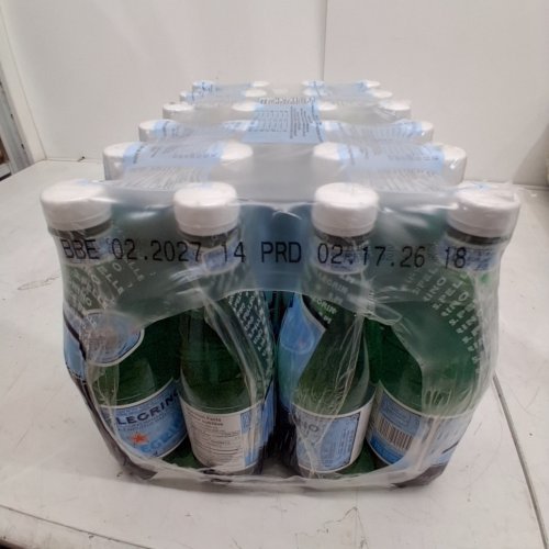 24PK S. PELLEGRINO CARBONATED NATURAL MINERAL WATER - 500ML EACH BOTTLE image 2