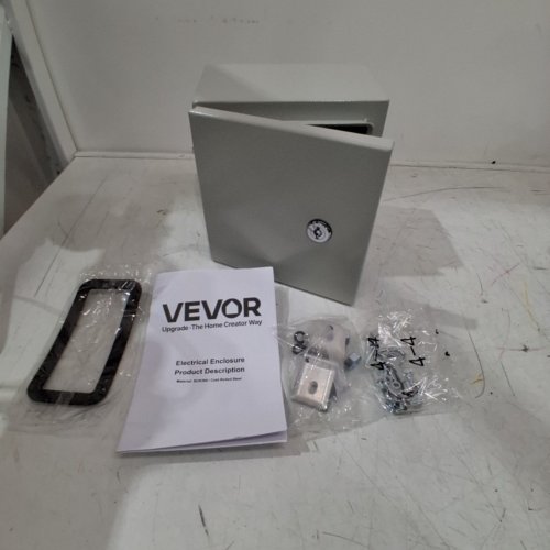 STEEL WALL-MOUNTED ELECTRICAL ENCLOSURE BOX - 8" X 8"X 6" - STEEL (MODEL: ST2 215) image 2