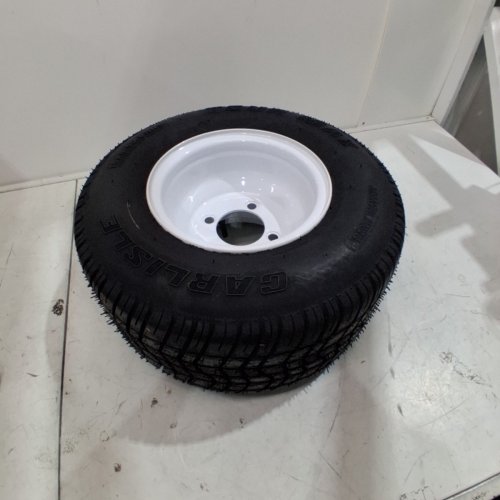 CARLISLE TIRE AND WHEEL ASSEMBLY - 4.80-8 NHS - BLACK / WHITE image 2