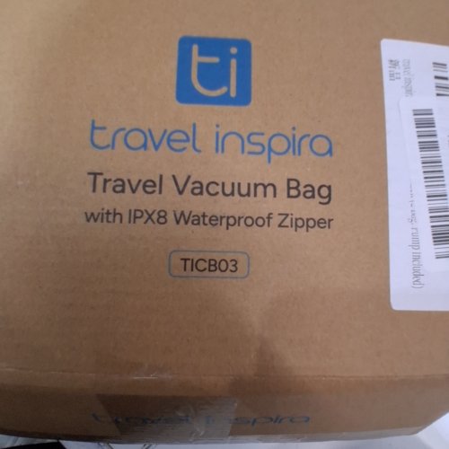 TRAVEL INSPIRA TRAVEL VACUUM BAG - 22 L - BLACK (MODEL: TICB03) image 2