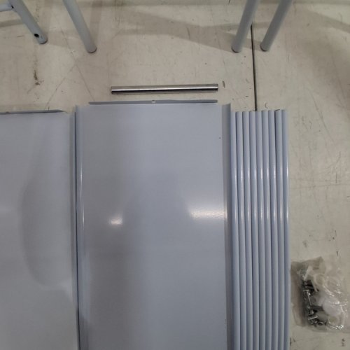 3-TIER OVER THE TOILET / LAUDRY RACK - 62" X 18" - WHITE image 4