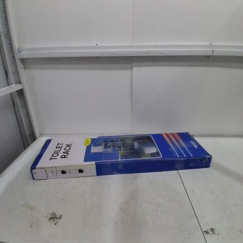 3-TIER OVER THE TOILET / LAUDRY RACK - 62" X 18" - WHITE image 6