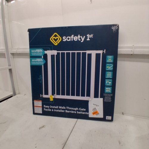 SAFETY 1ST EASY INSTALL WALK THROUGH BABY GATE - 29" - 38" X 28" - WHITE (MODEL: GA105CWHOF2) image 5