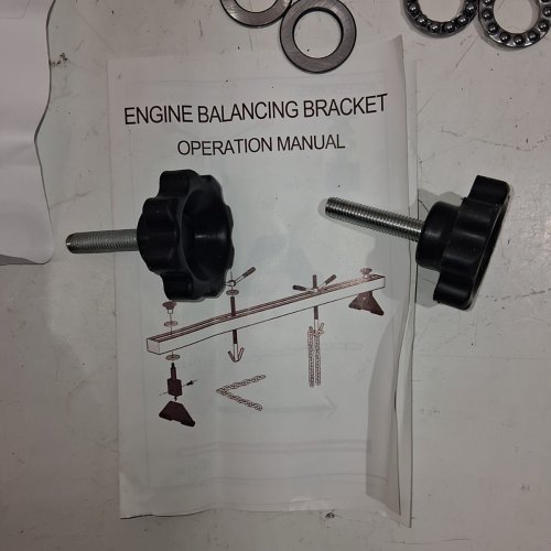 OKSTENCK TRANSVERSE ENGINE SUPPORT BAR - 1100LBS MAX - RED image 4