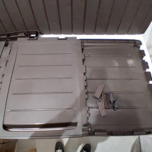 KETER MARVEL PLUS GARDEN STORAGE BOX ANTHRACITE - 270L (MODEL:17202624) image 3