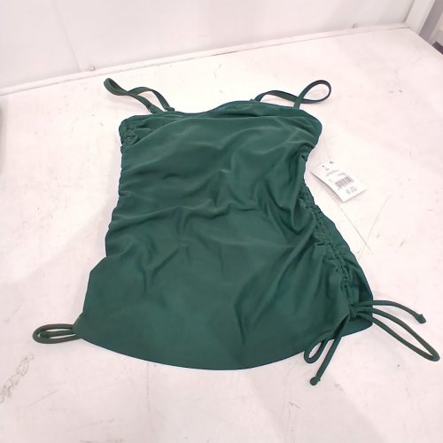 GEORGE BANDEAU TANKINI TOP - SMALL - GREEN (STYLE: GRS68069D) image 3