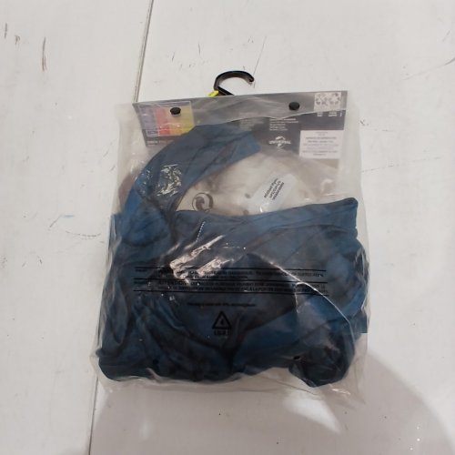 2PC BOYS HALLOWEEN II MICHAEL MYERS JUMPSUIT AND MASK COSTUME SET - LARGE - BLUE AND WHITE (STYLE: MICHAEL MYERS) image 3