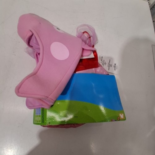 GIRL'S DISGUISE PEPPA PIG TODDLER COSTUME - 3-4T - RED/PINK (STYLE: 120699M) image 3