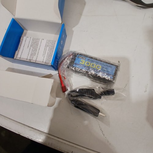 AMZZN 3S LIPO BATTERY 15C, 3000 MAH, WITH USB CHARGER CORD - FOR MINI DRONES, BRUSHLESS RC BOATS - HIGH PERFORMANCE image 5