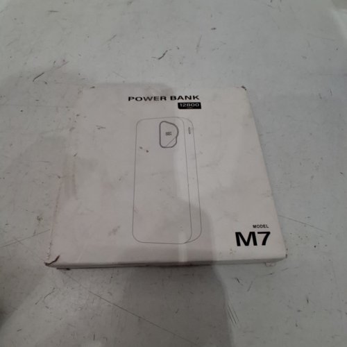 2PK FANCYBEAN POWER BANK WITH BUILT IN CABLES - 12800MAH - BLACK/WHITE (MODEL:M7) image 3