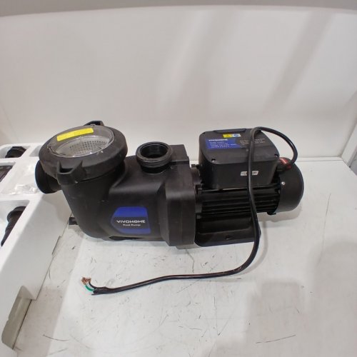 VIVOHOME 2.0HP POOL PUMP DUAL SPEED WITH WIRELESS REMOTE CONTROL - 2.0/0.5 H/P, 220-240 V - BLACK (MODEL: VH1896) image 6