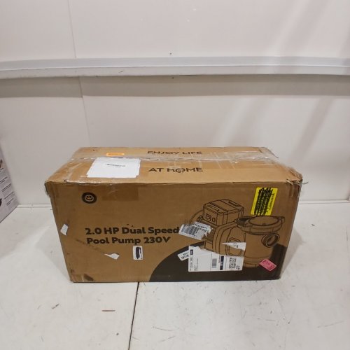 VIVOHOME 2.0HP POOL PUMP DUAL SPEED WITH WIRELESS REMOTE CONTROL - 2.0/0.5 H/P, 220-240 V - BLACK (MODEL: VH1896) image 9