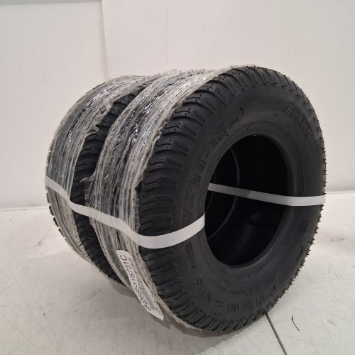 2PK HI-RUN LIGHT-DUTY LAWN AND GARDEN TIRE - 18" X 9.50-8 - BLACK (MODEL: SU05-09) image 3