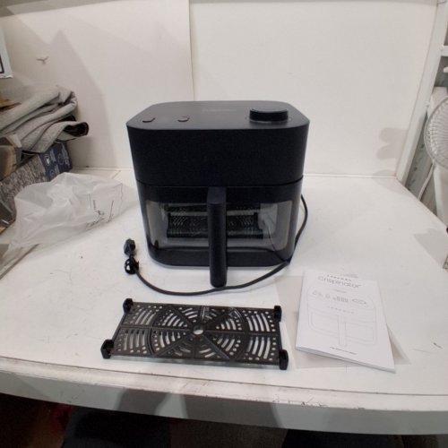 CHEFMAN CRISPINATOR HIGH POWERED AIR FRYER - 8QT - BLACK (MODEL: C38-8WD7-1M-1CAP / 1993109) image 3