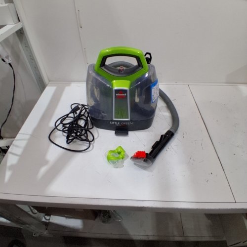 BISSELL LITTLE GREEN PORTABLE DEEP CLEANING VACUUM - 37OZ TANK MAX - GREEN/GREY (MODEL : 2513B) image 3